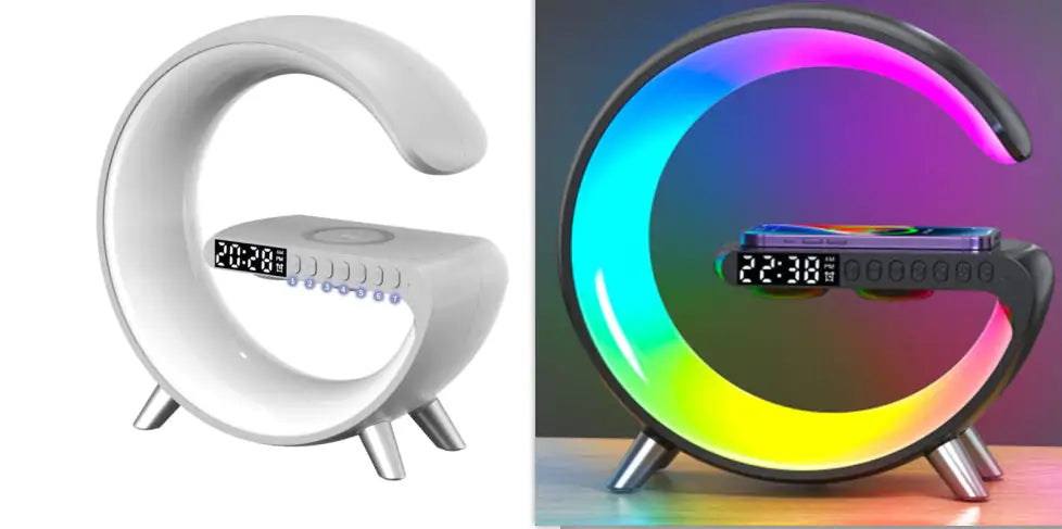 Intelligent LED Lamp with Wireless Charger & Bluetooth Speaker