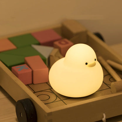 Rubber Ducky Dimmable Night Light - Silicone Duck Lamp